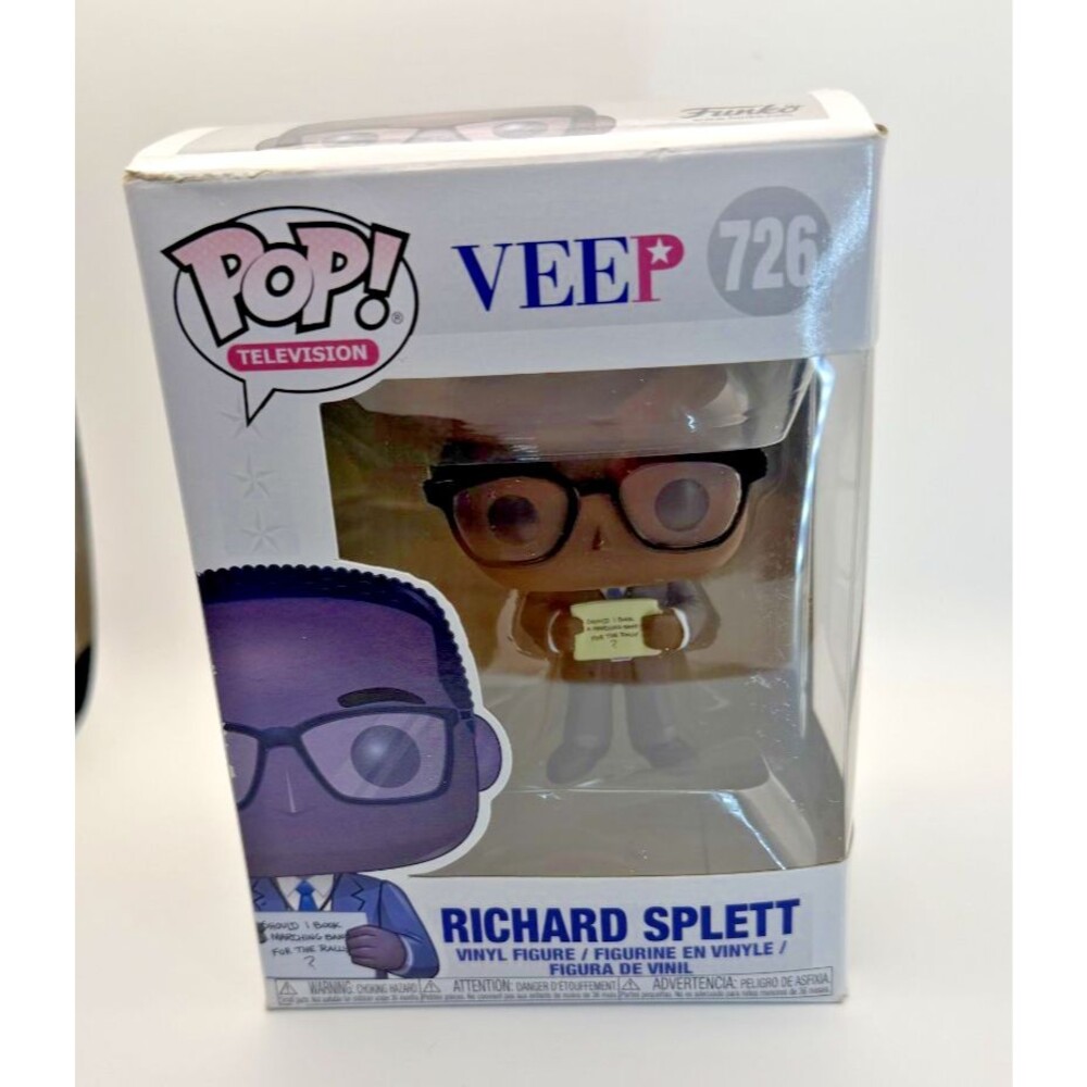 📺🤓 Funko Pop! Television VEEP–Richard Splett #726 Vinyl Figure Collectible! 🤓